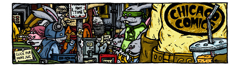 Art by Josh Cotter. Click image to view his work in the Online Store